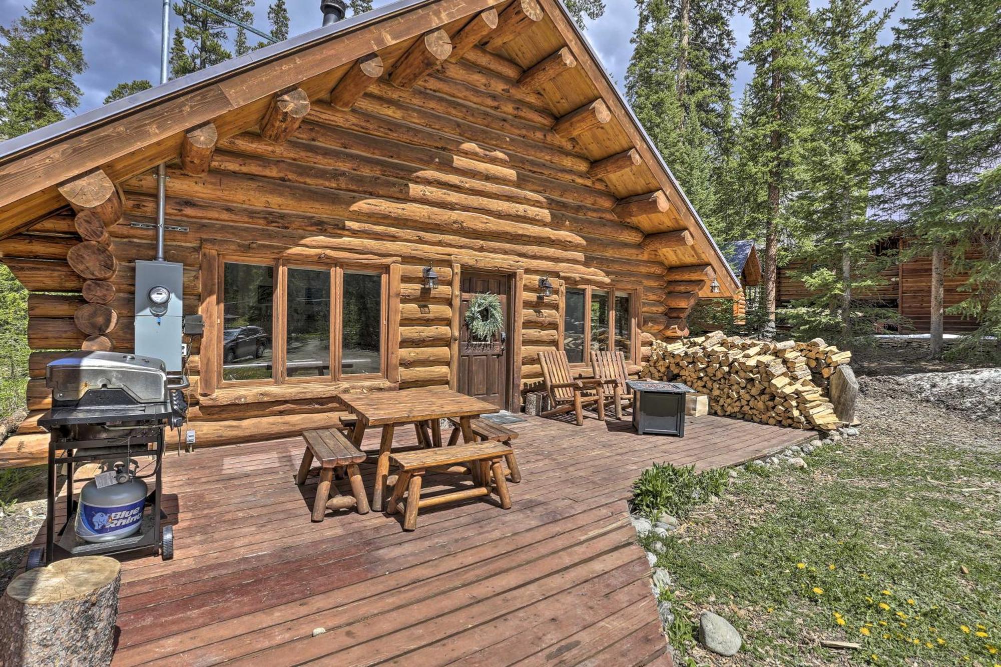 Cozy Breckenridge Cabin With Deck, 8 Mi To Gondola Экстерьер фото