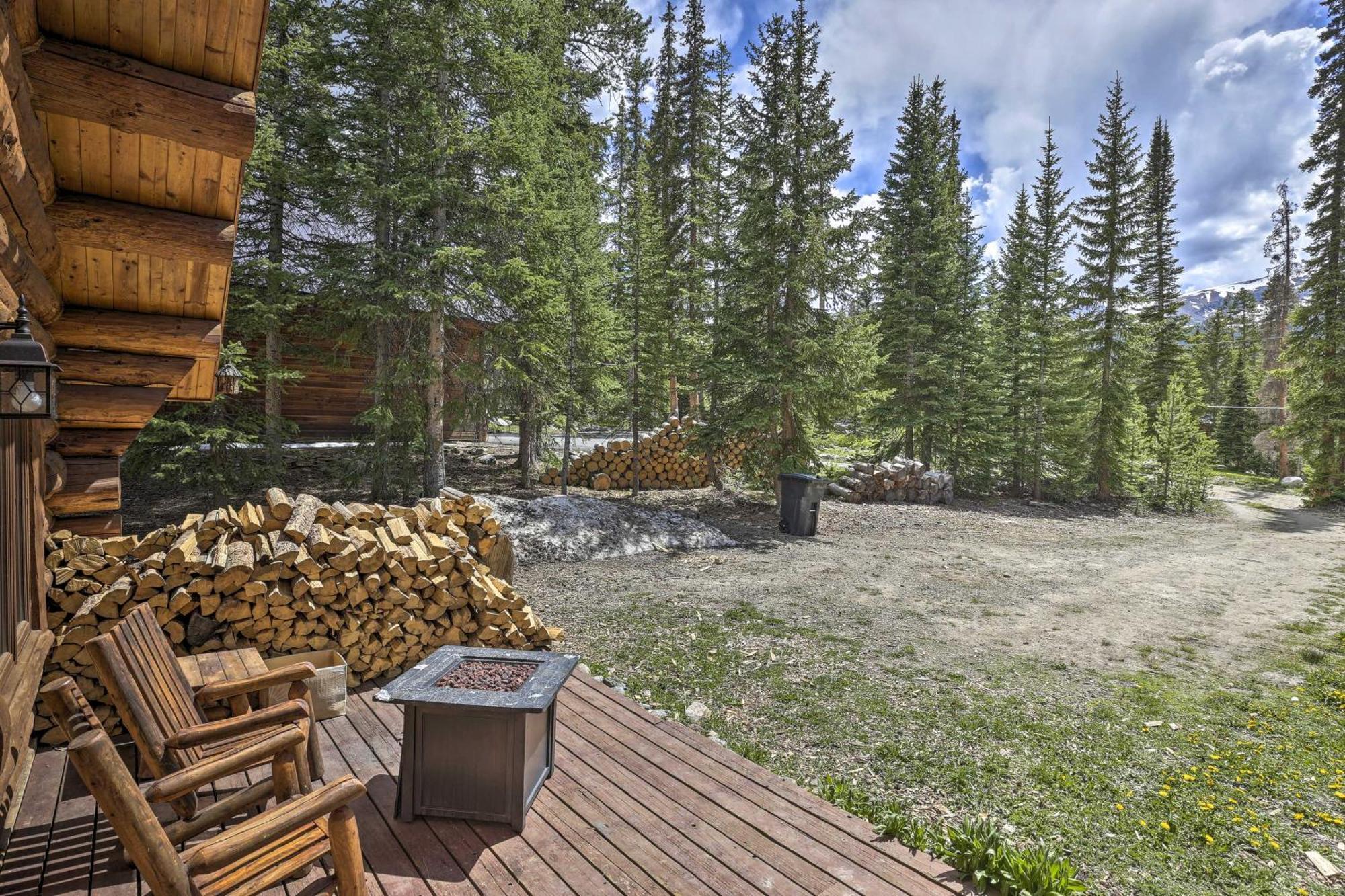 Cozy Breckenridge Cabin With Deck, 8 Mi To Gondola Экстерьер фото
