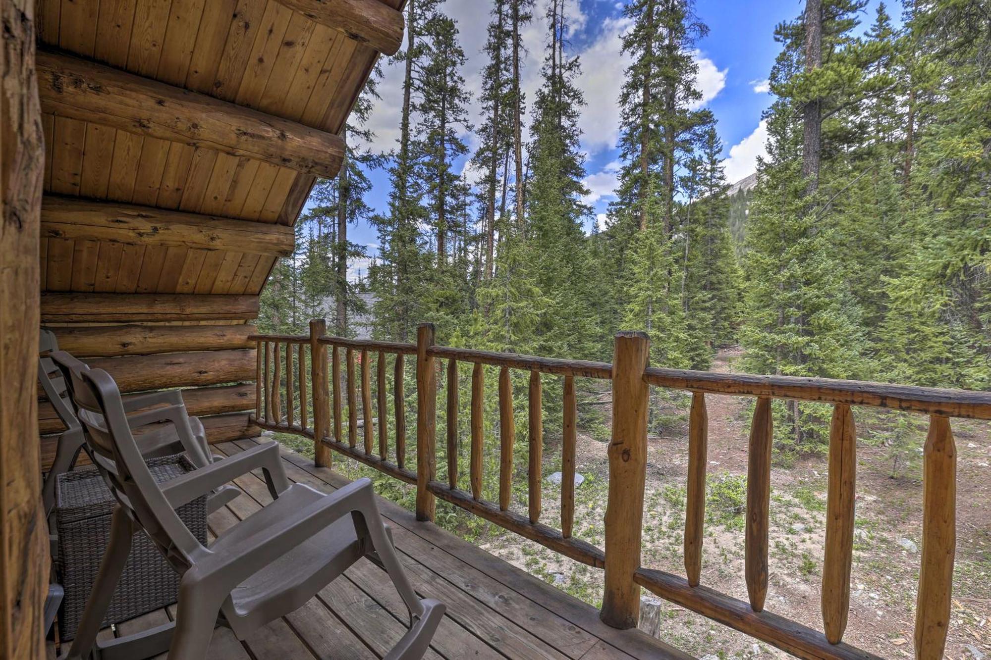 Cozy Breckenridge Cabin With Deck, 8 Mi To Gondola Экстерьер фото