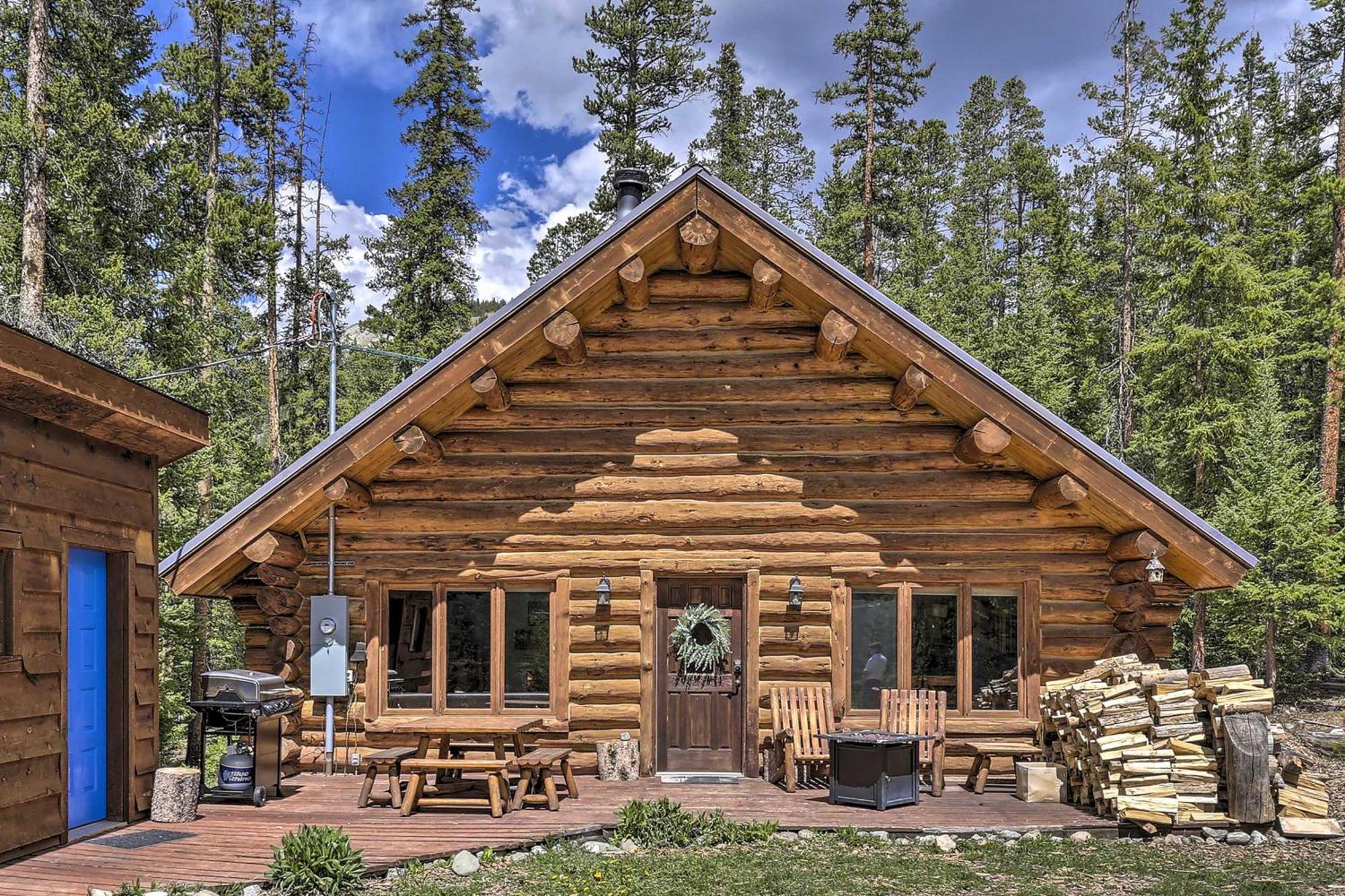Cozy Breckenridge Cabin With Deck, 8 Mi To Gondola Экстерьер фото